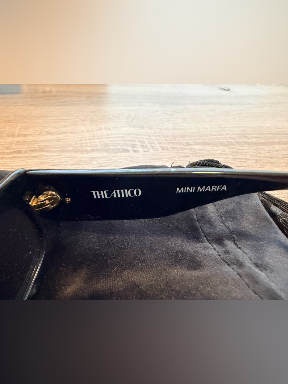 Linda Farrow x The Attico Mini Marfa Sunglasses - Picture 8 of 10